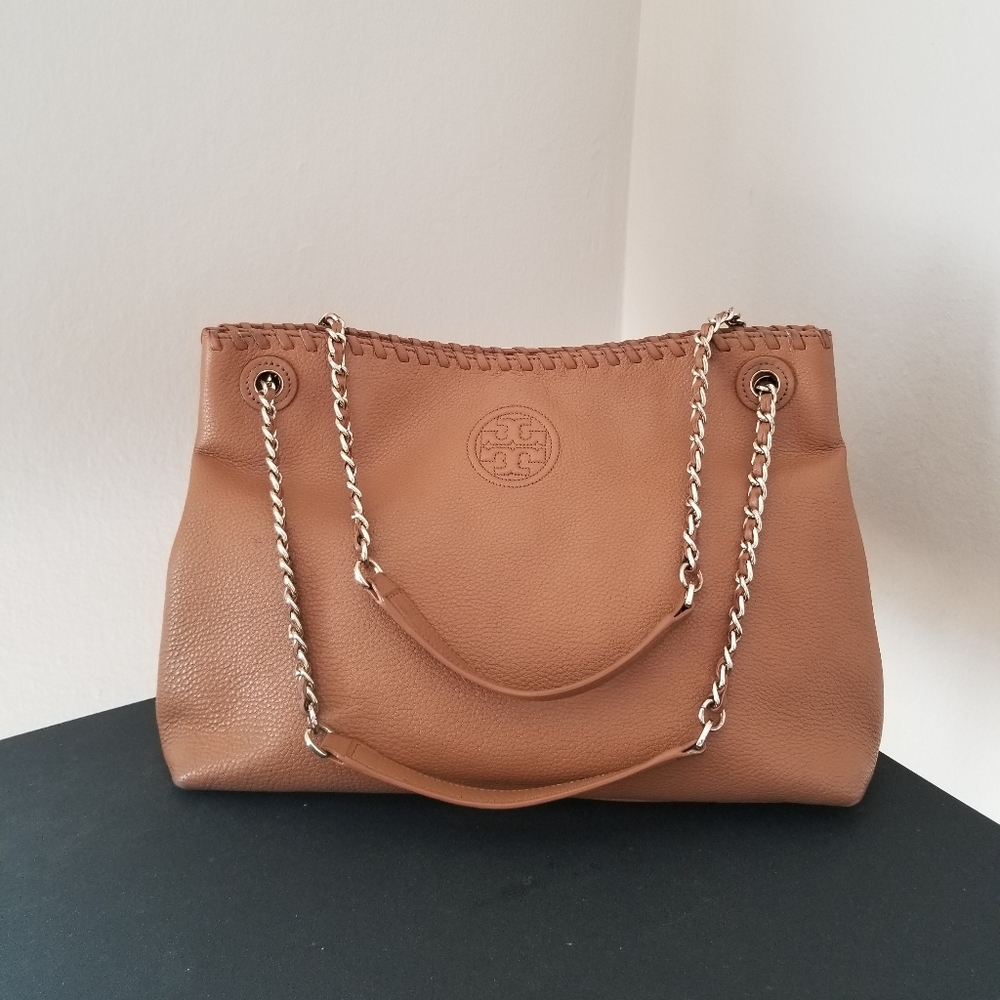Tory Burch Leather Large Tote
